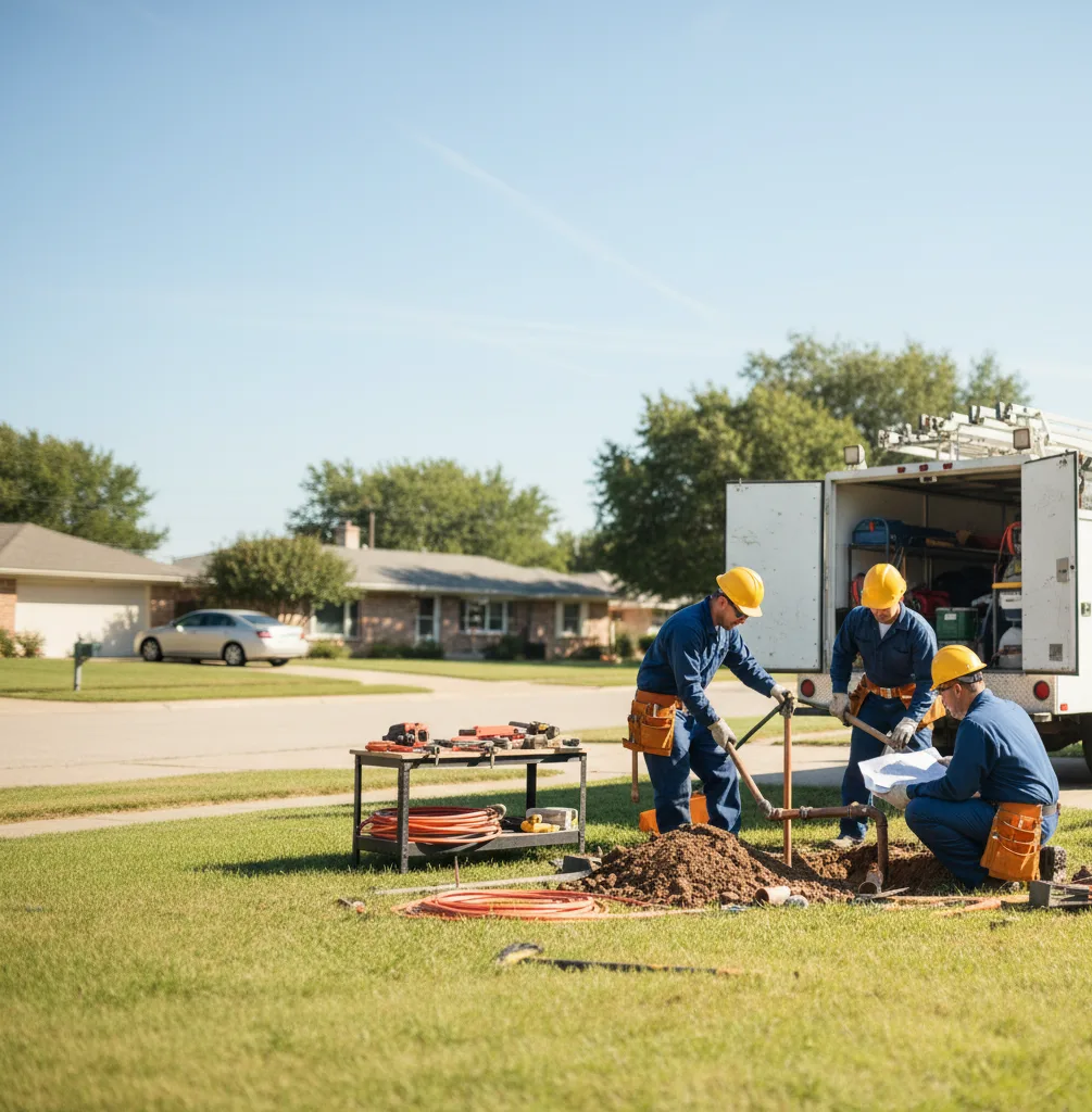 Sewer Line Repair in Mulberry, AR